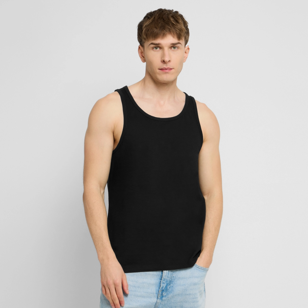 Männer Premium Tank Top - Schwarz
