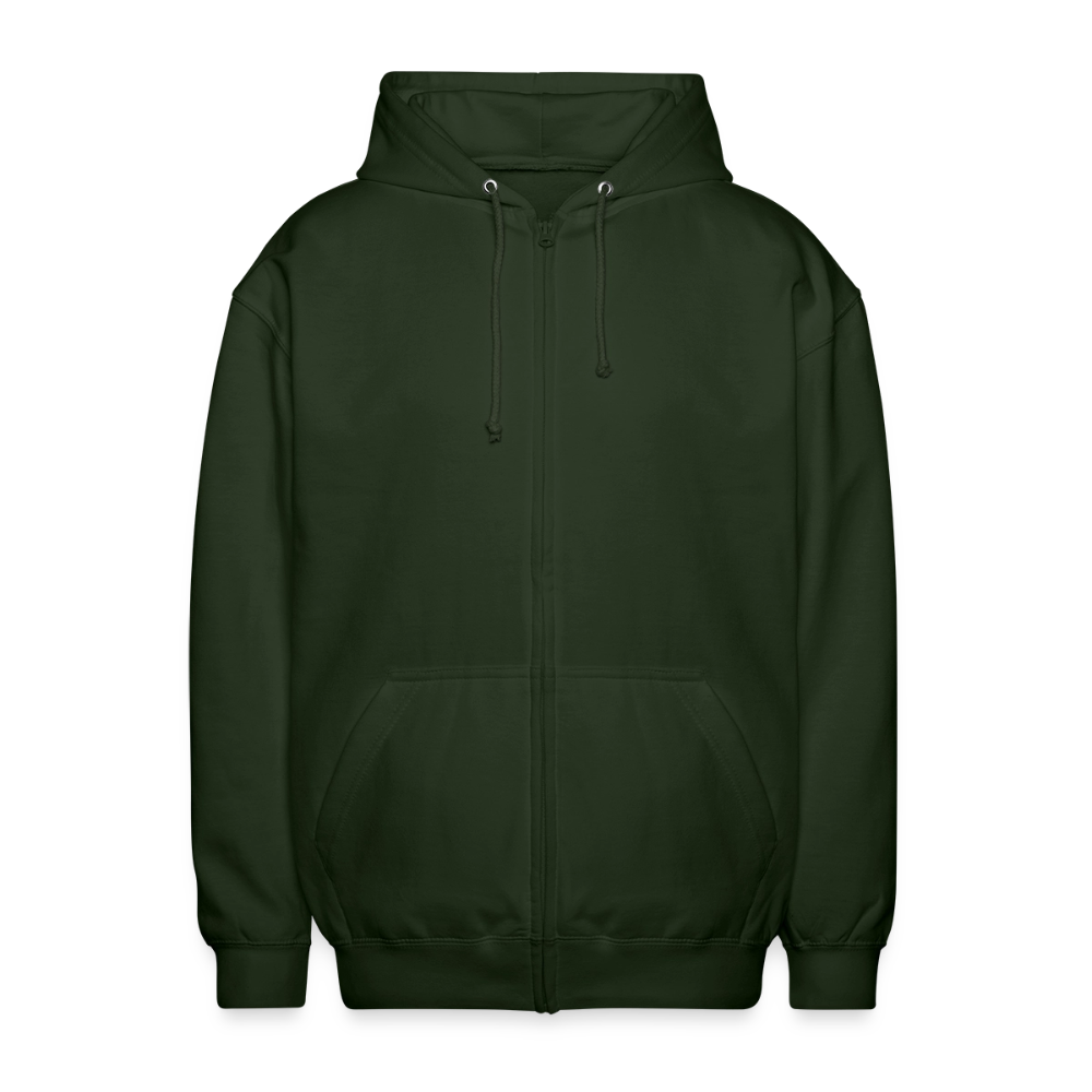 Unisex Kapuzenjacke - Forstgrün 