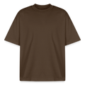 Boxy Heavyweight Unisex Organic T-Shirt von Stanley/Stella - Dunkelbraun