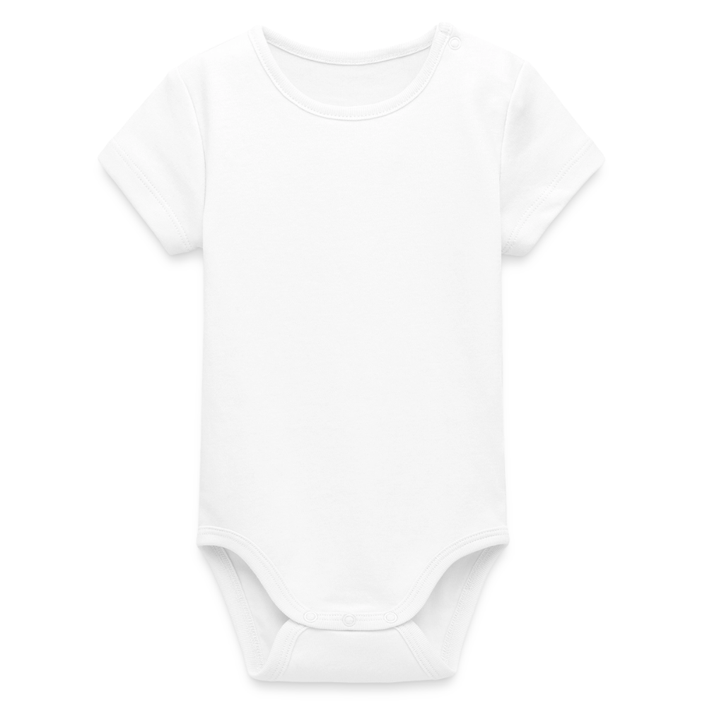 Organic Kurzarm-Babybody von Stanley/Stella - Weiß