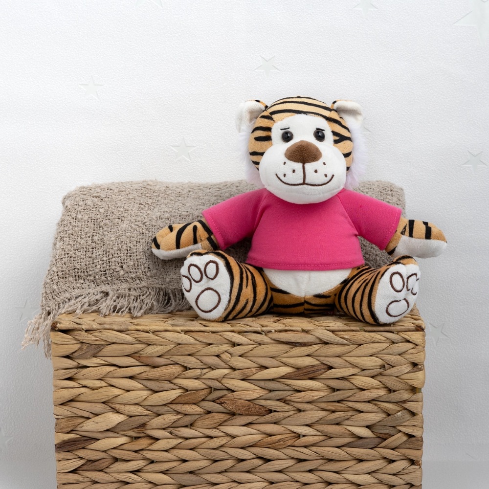 Plüschtiger - Pink