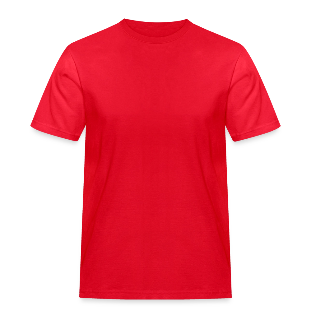 Männer Workwear T-Shirt - Rot