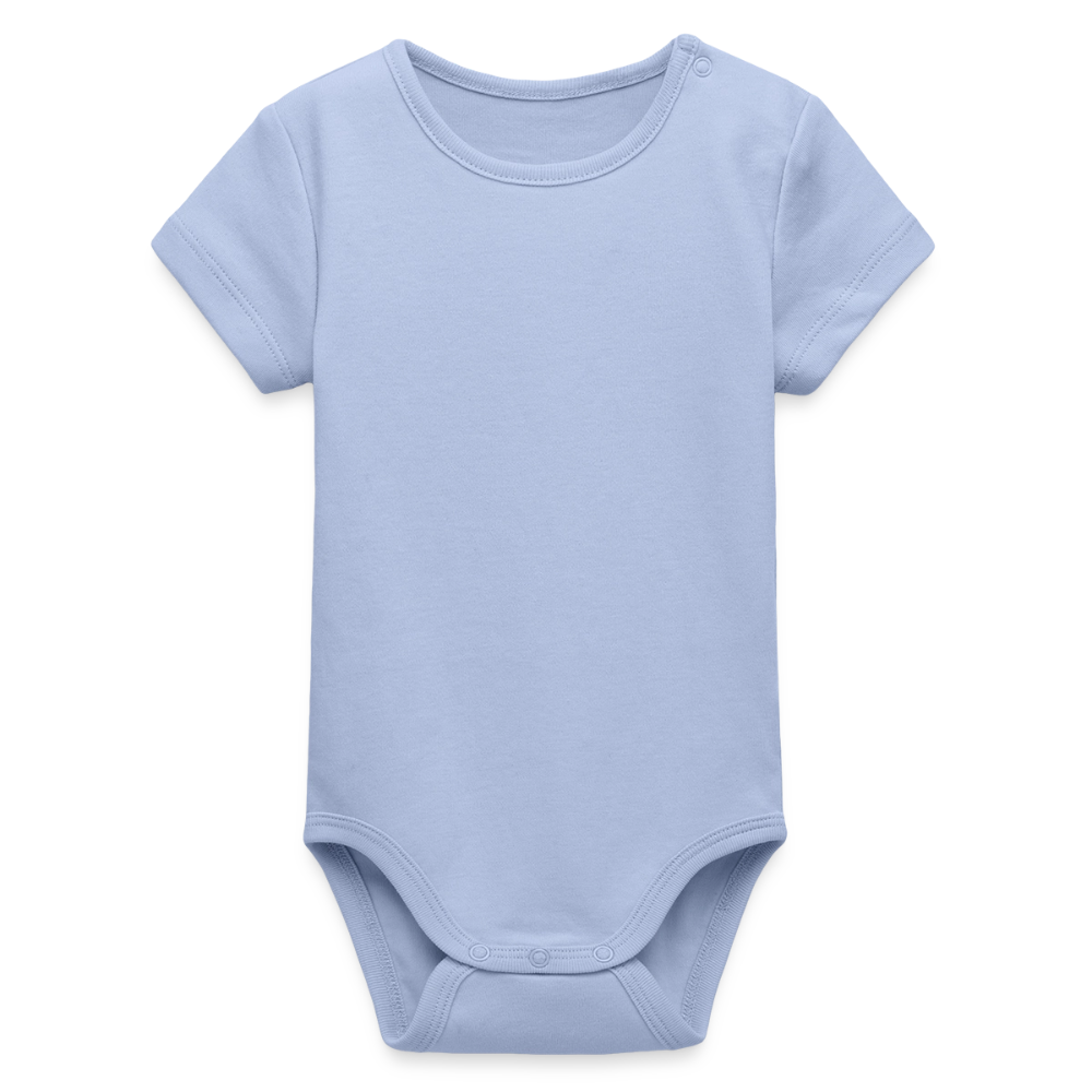 Organic Kurzarm-Babybody von Stanley/Stella - Sky