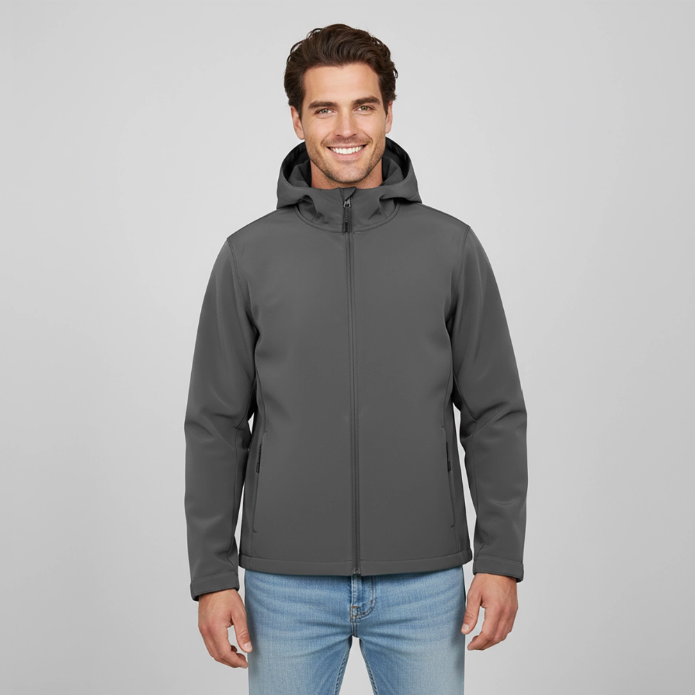 Recycelte Männer Softshell-Jacke von Stanley/Stella - Anthrazit