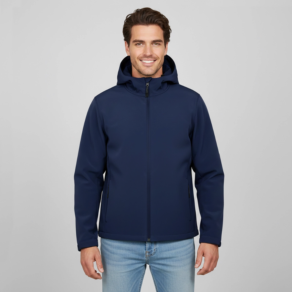 Recycelte Männer Softshell-Jacke von Stanley/Stella - Navy