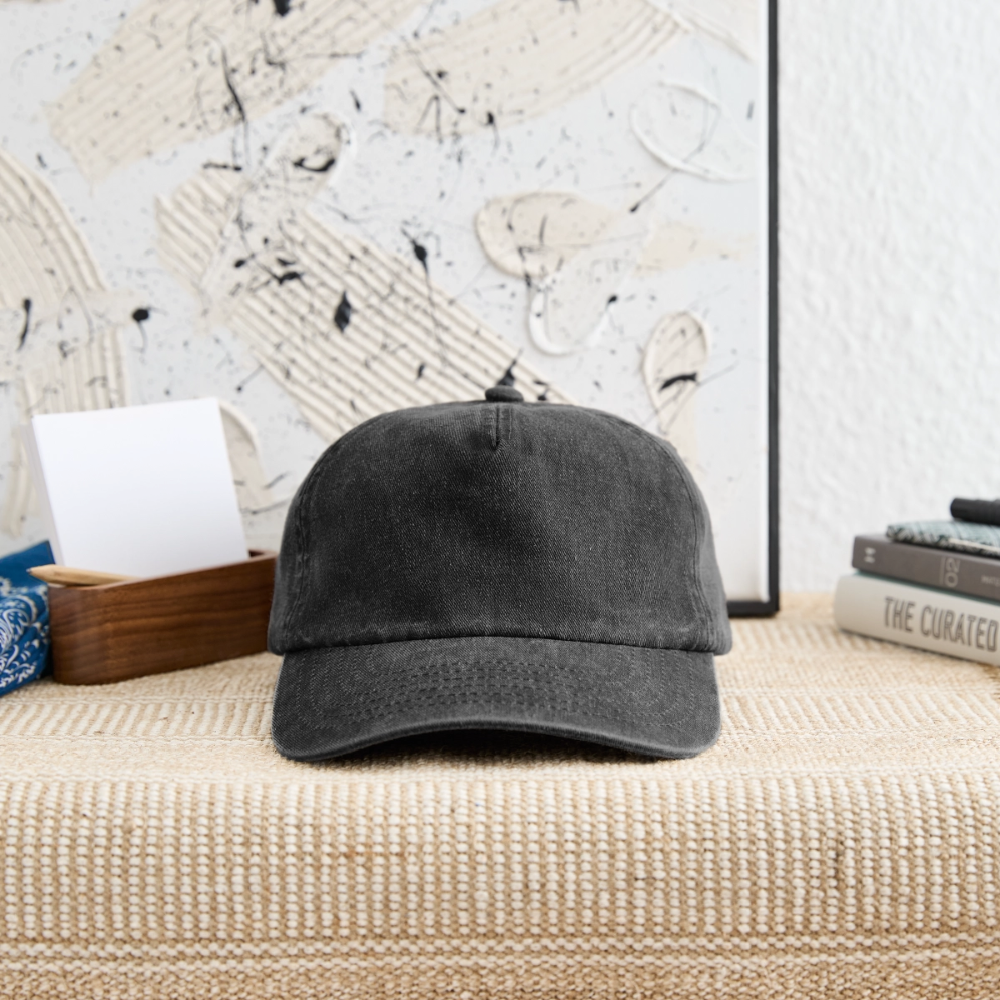 Relaxed Vintage Cap - Vintage Schwarz