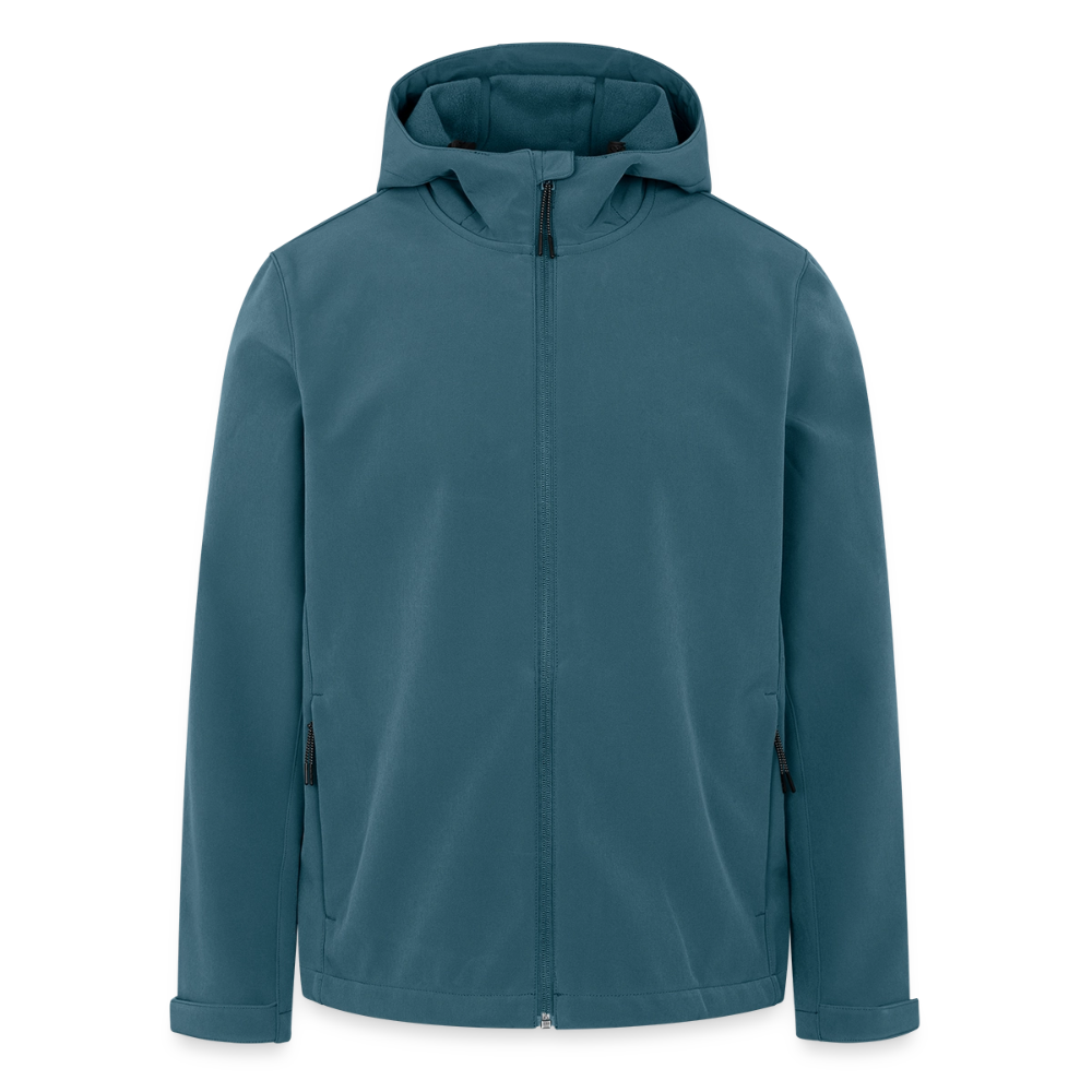 Recycelte Männer Softshell-Jacke von Stanley/Stella - Dunkles Petrol