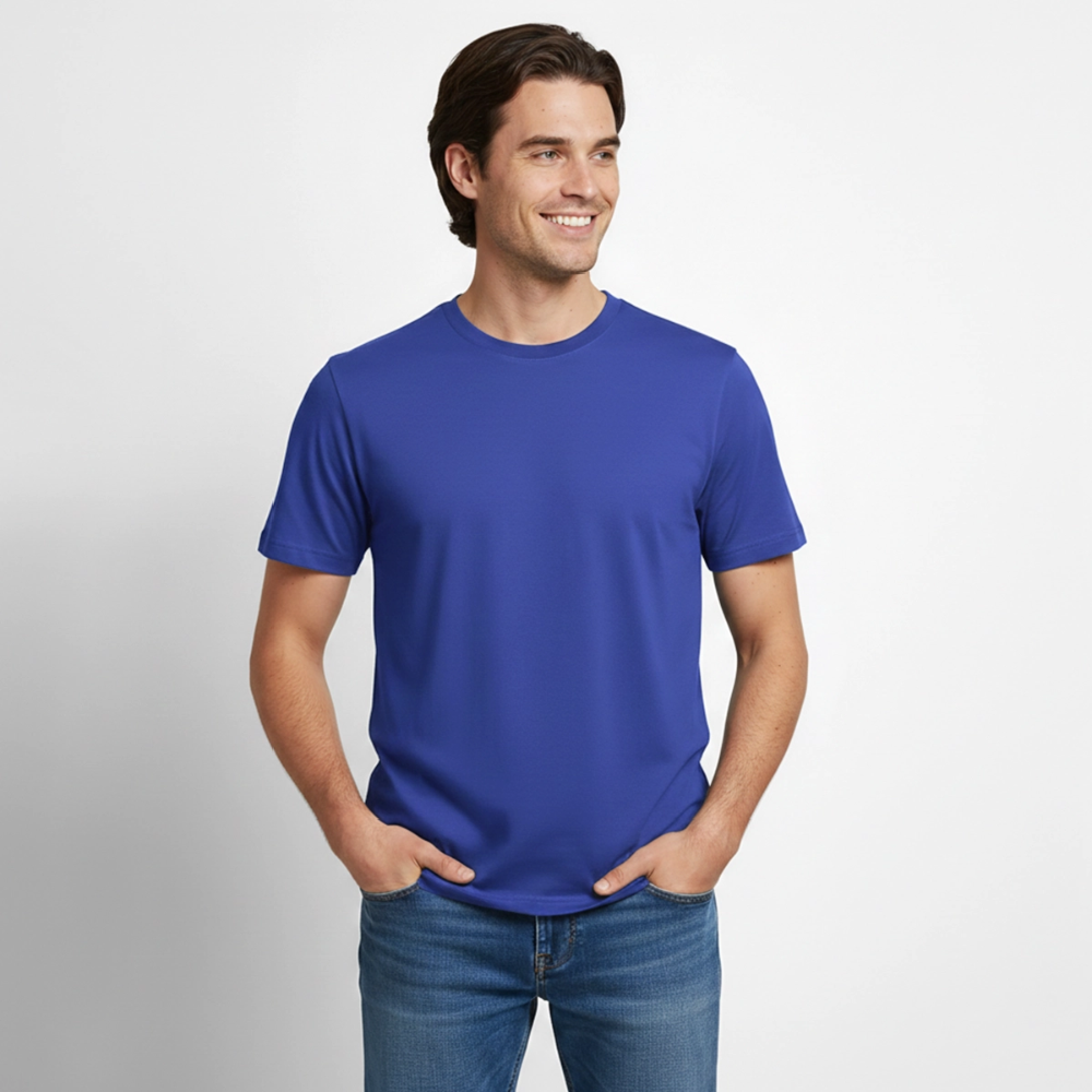 Männer Workwear T-Shirt - Royalblau