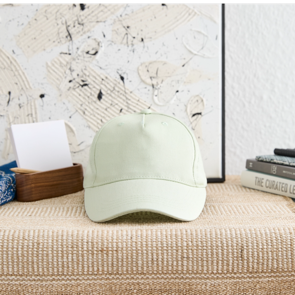 Kinder Bio Basecap - Helles Mintgrün
