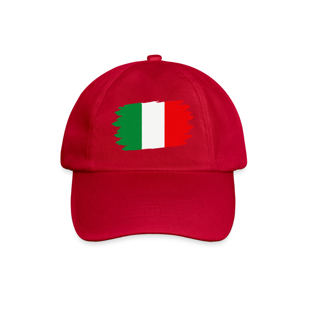 Italien Cap - klassisch Rot