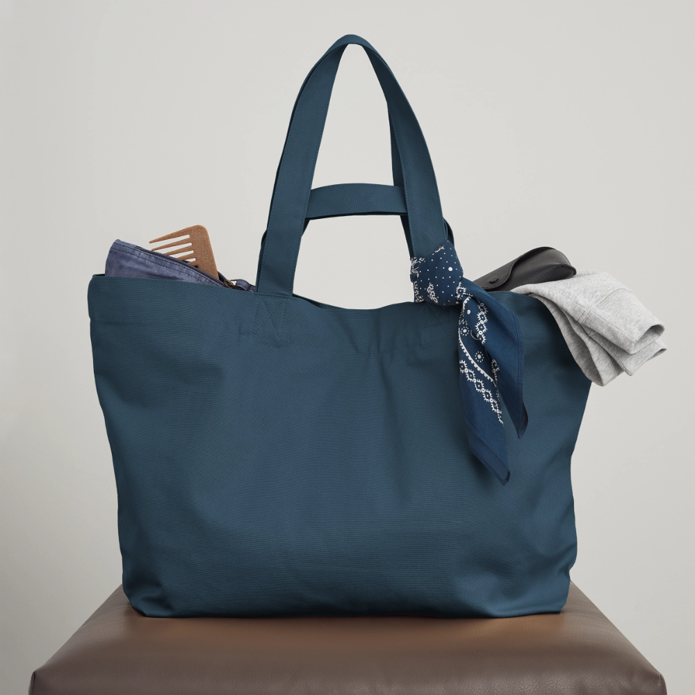 Recycelte Shopping Bag von Stanley/Stella - Tiefes Teal 