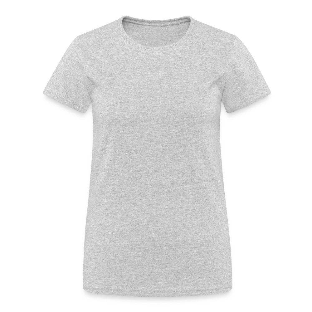 Frauen Gildan Heavy T-Shirt - Grau meliert