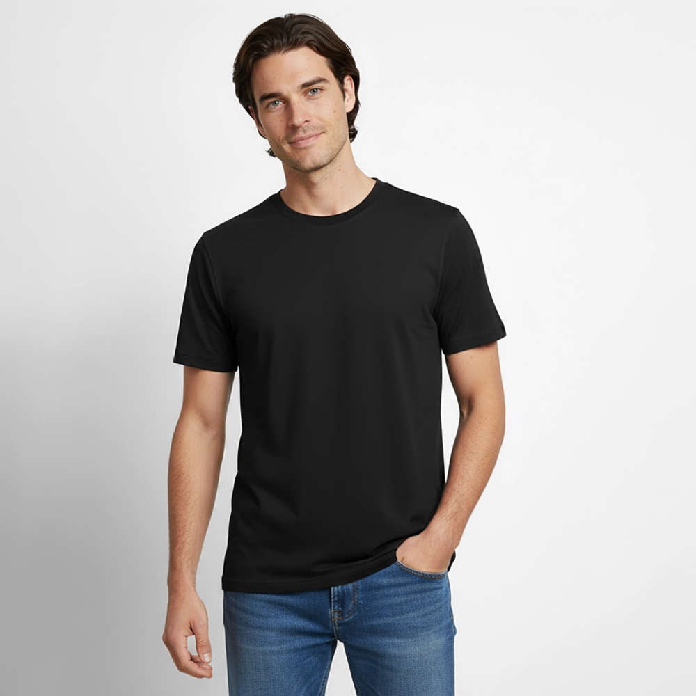 Männer Workwear T-Shirt - Schwarz