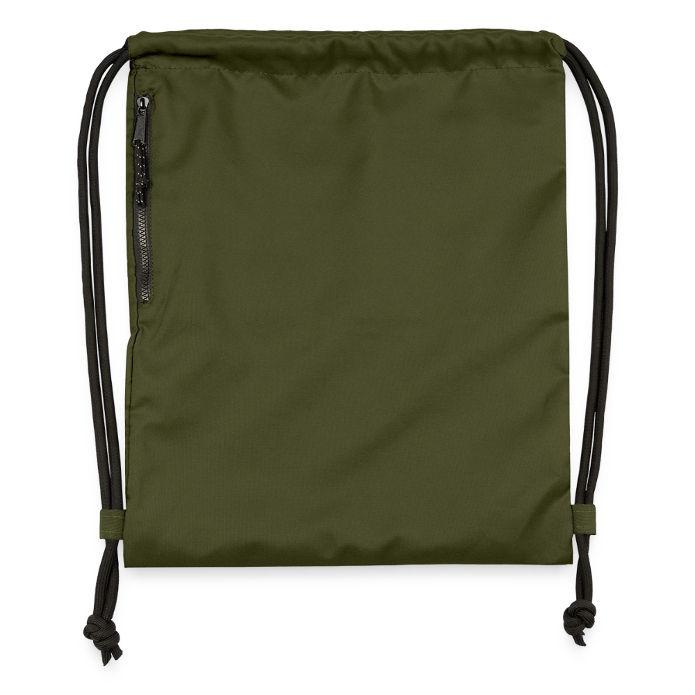 Turnbeutel aus Recycling-Material - military Green