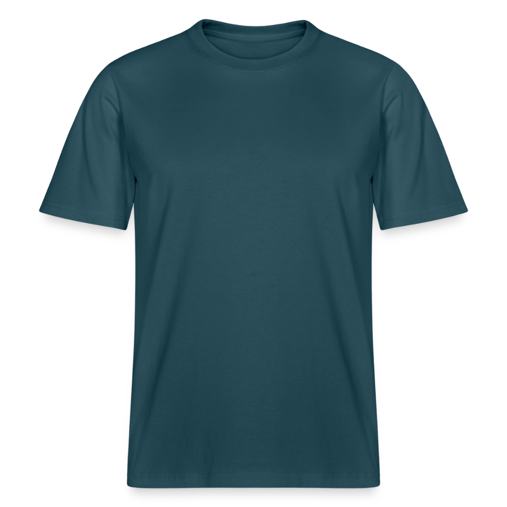 RELAXED FIT Unisex Organic T-Shirt - Dunkles Petrol