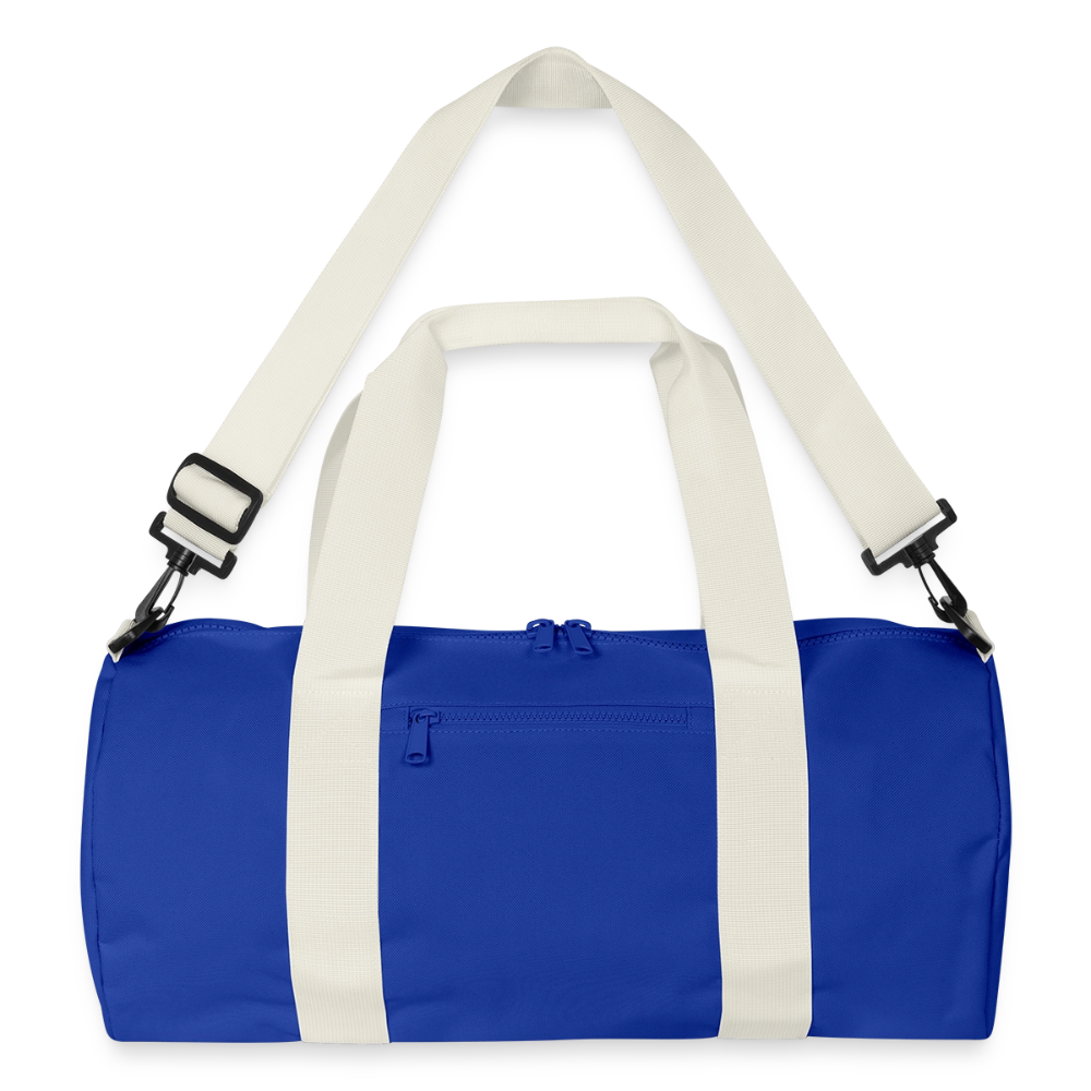 Recycelte Duffel Bag - Leuchtend Königsblau/Offwhite