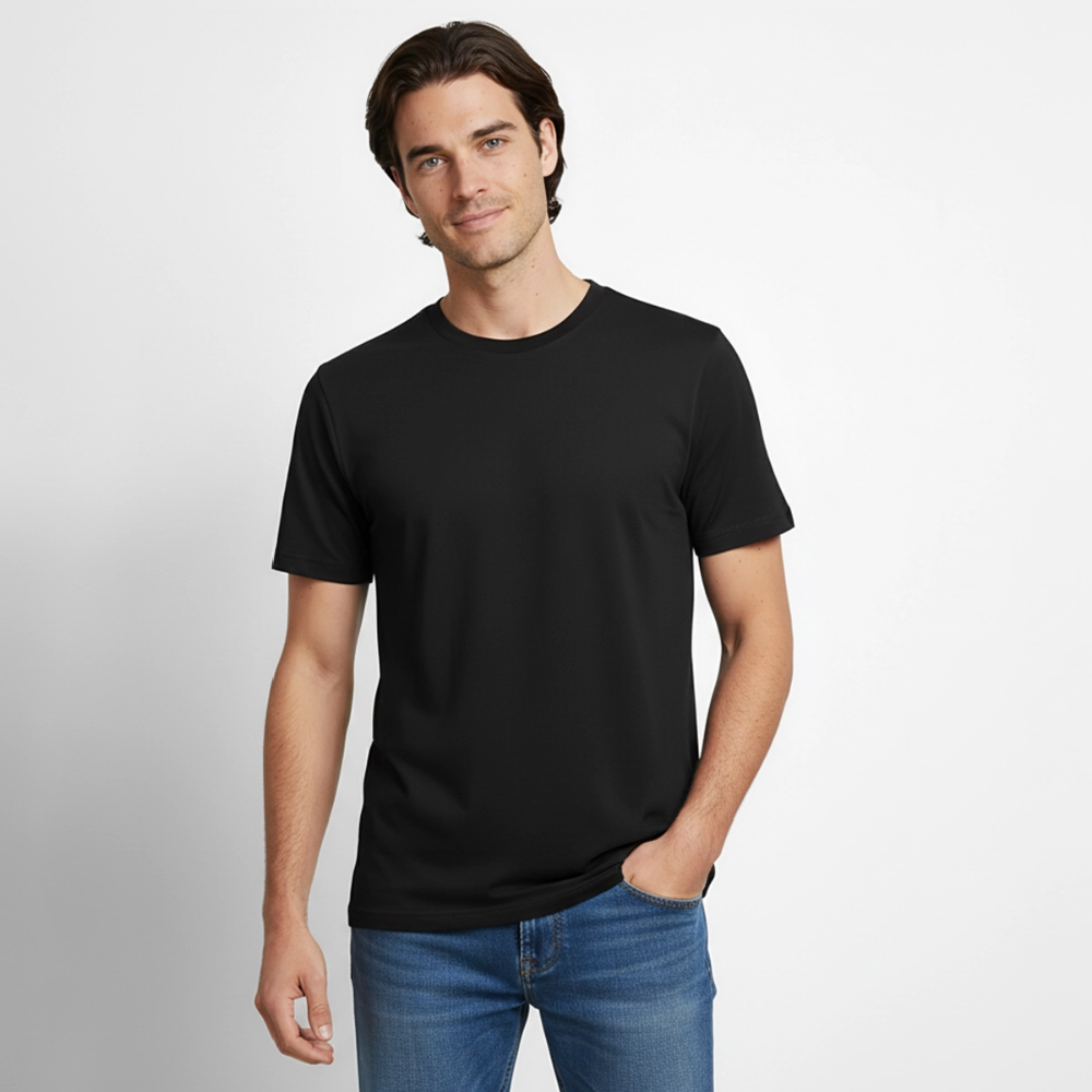 Männer Workwear T-Shirt - Schwarz