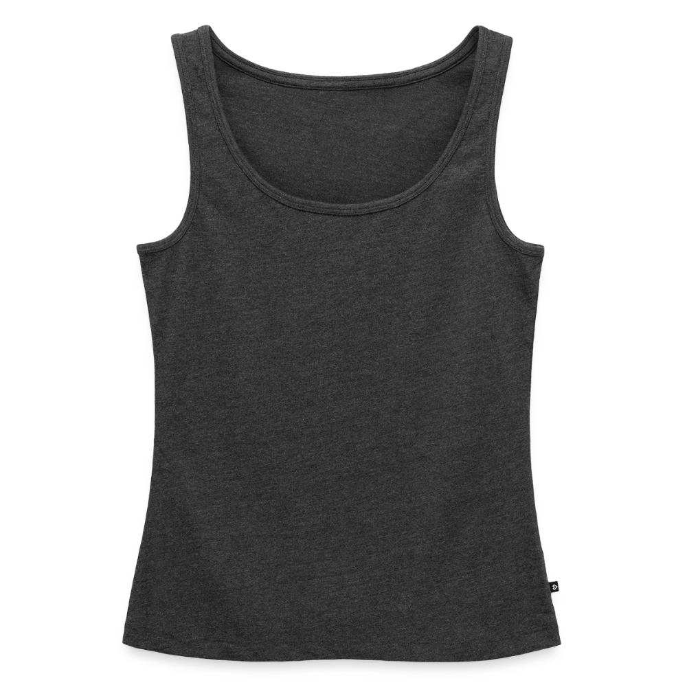 Frauen Premium Tank Top - Anthrazit meliert