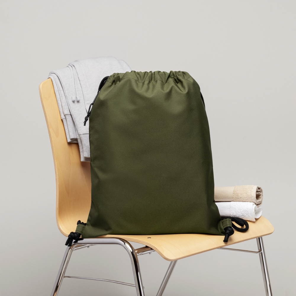 Turnbeutel aus Recycling-Material - military Green