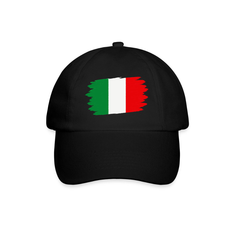 Italien Cap - Schwarz/Schwarz
