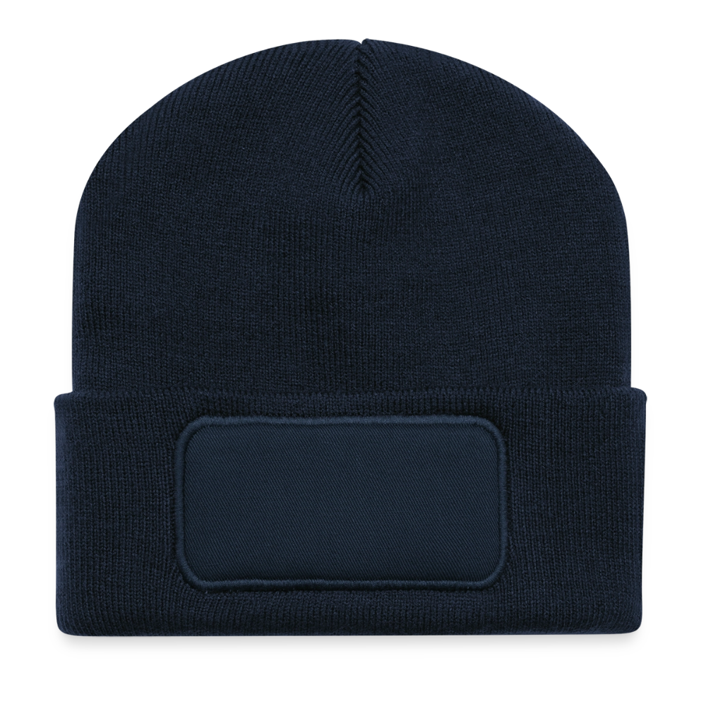 Recycelte Patch Beanie - French Navy