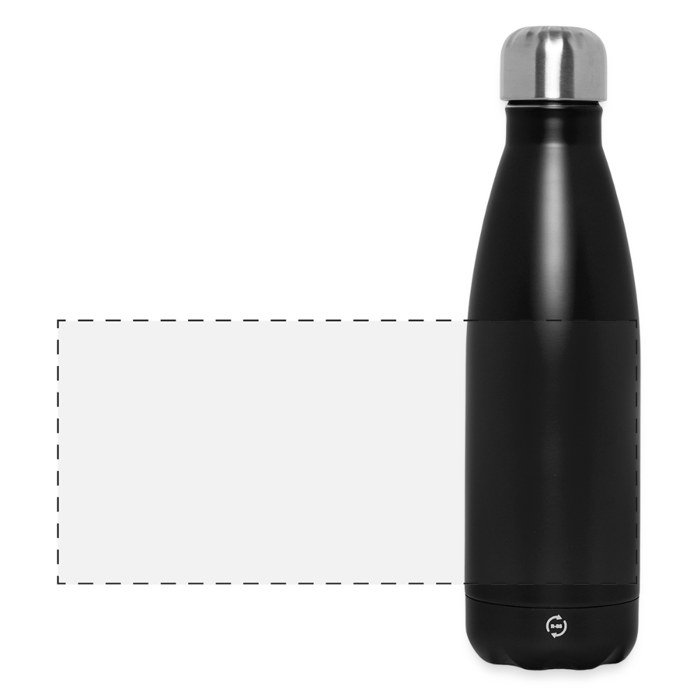 Panorama Isolierflasche 500 ml - Schwarz