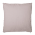 Sofakissen mit Füllung 44 x 44 cm - helles Taupe