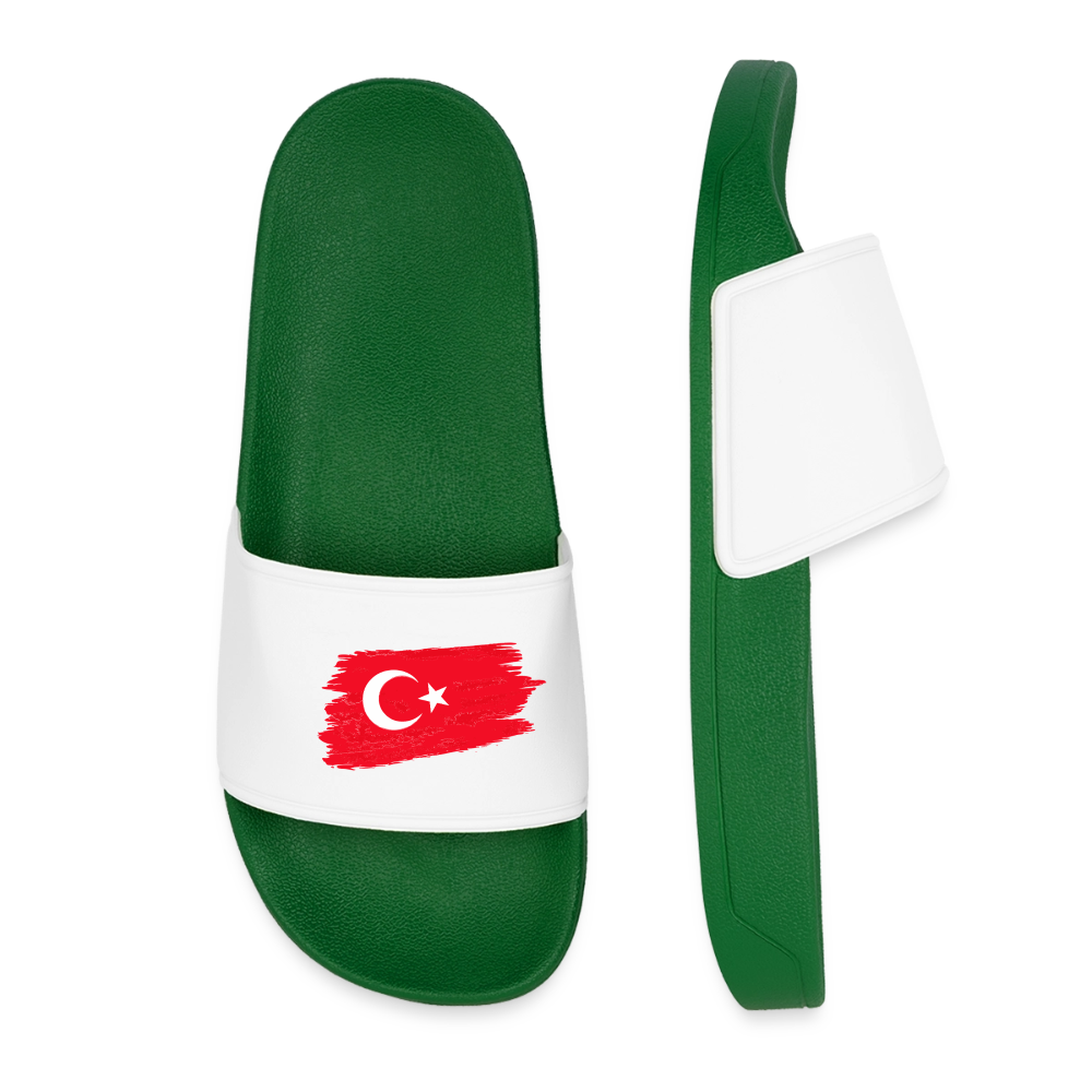 Frauen Badelatschen "Türkiye" - Dunkelgrün