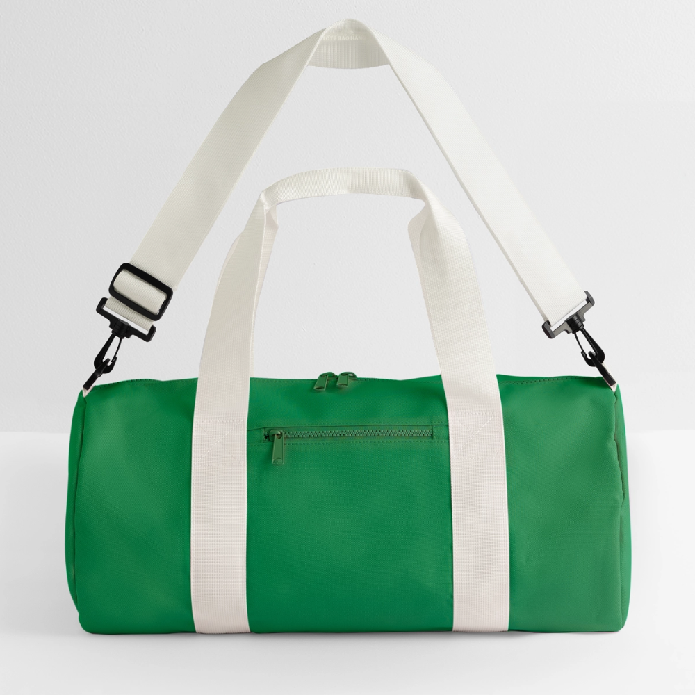 Recycelte Duffel Bag - Kellygrün/Offwhite