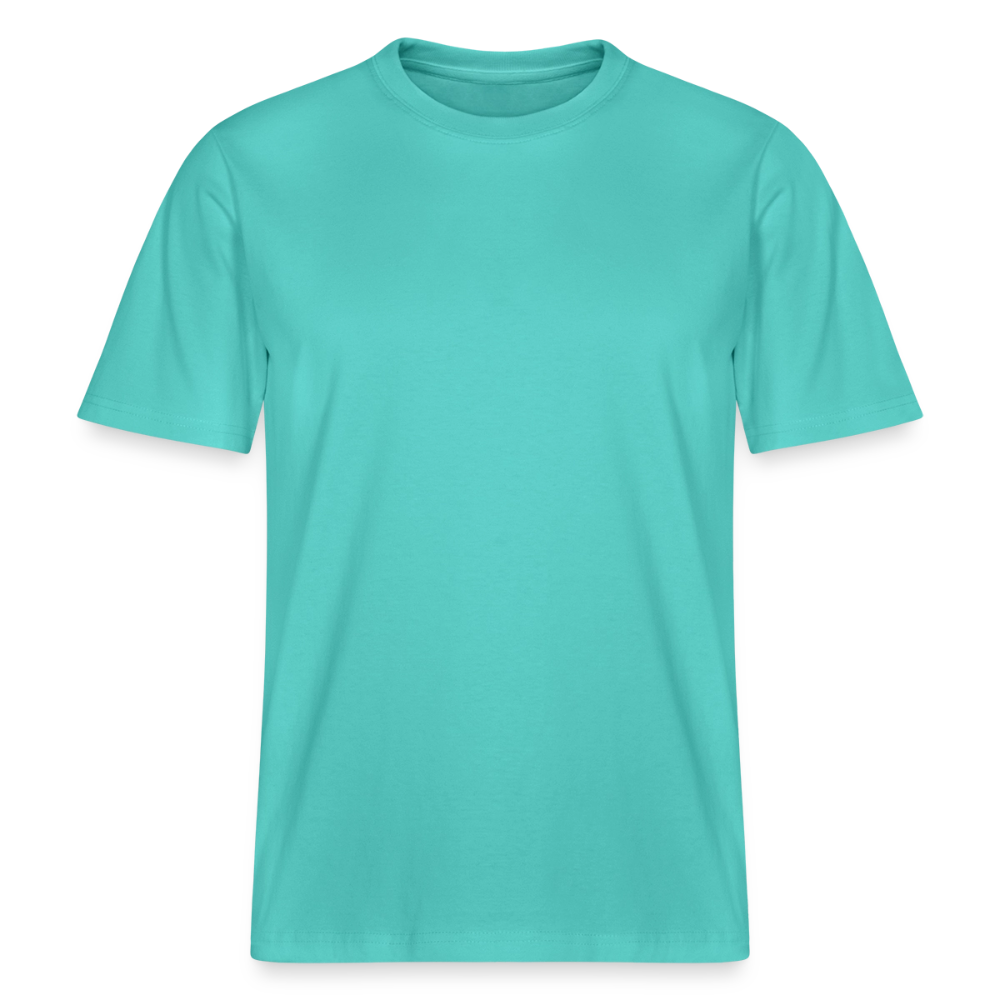 RELAXED FIT Unisex Organic T-Shirt - Poolblau