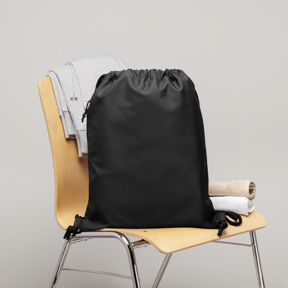 Turnbeutel aus Recycling-Material - Schwarz