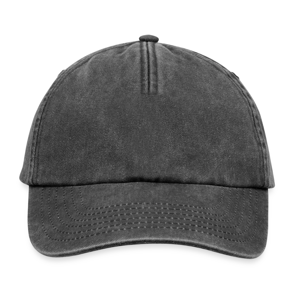Relaxed Vintage Cap - Vintage Schwarz