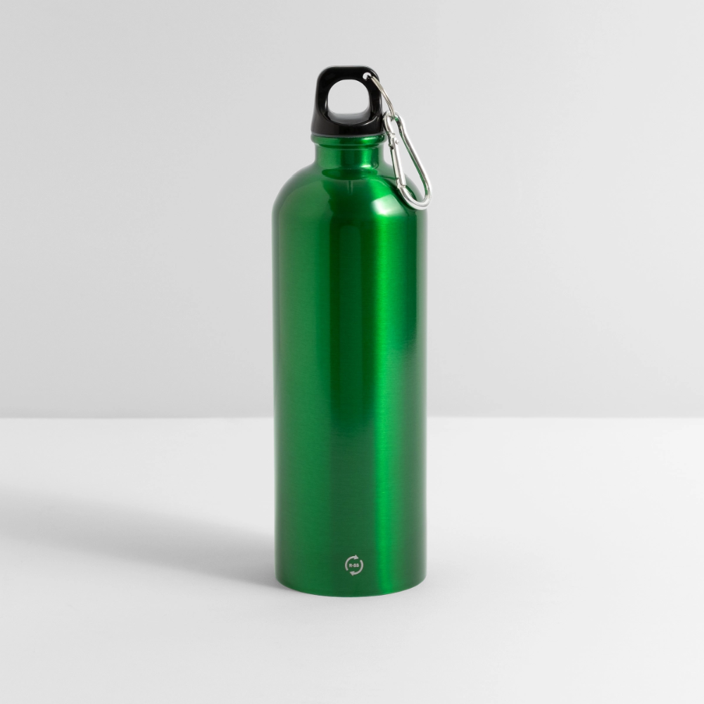 Panorama Trinkflasche mit Karabiner 750 ml - Kelly Green