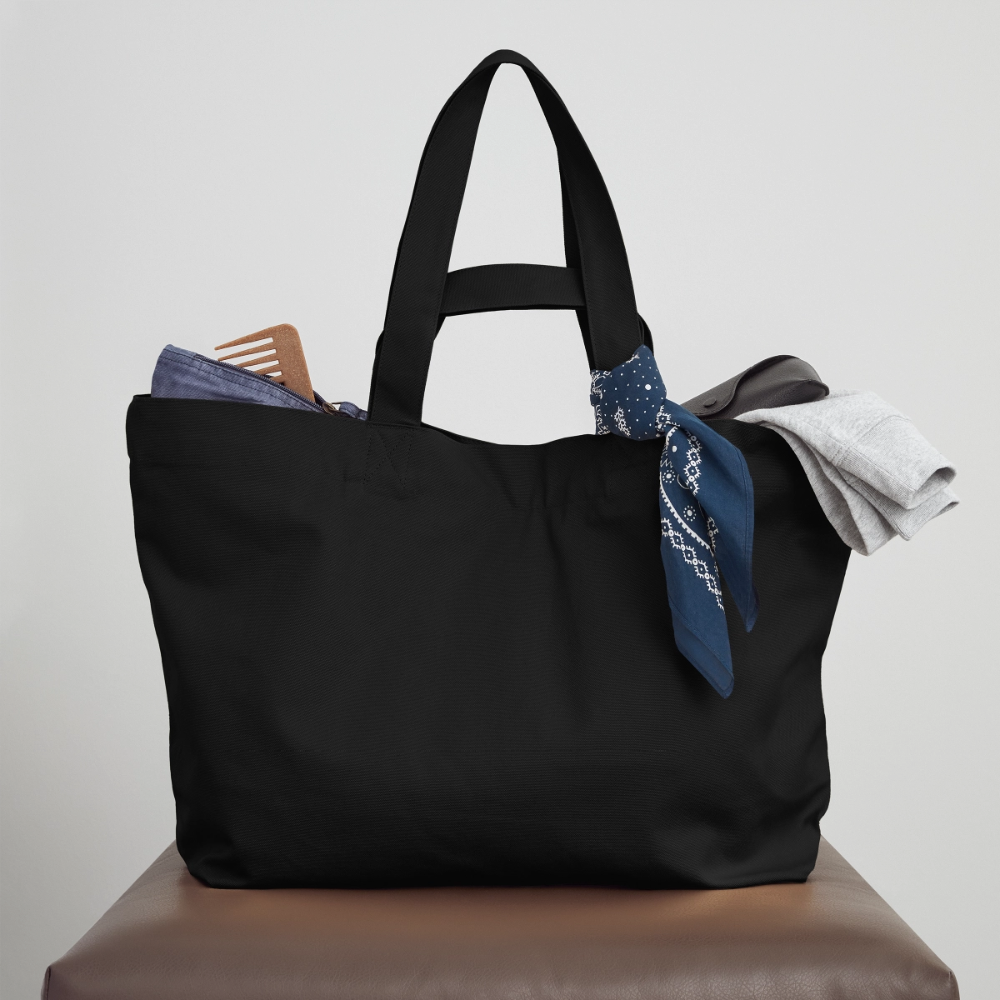 Recycelte Shopping Bag von Stanley/Stella - Schwarz