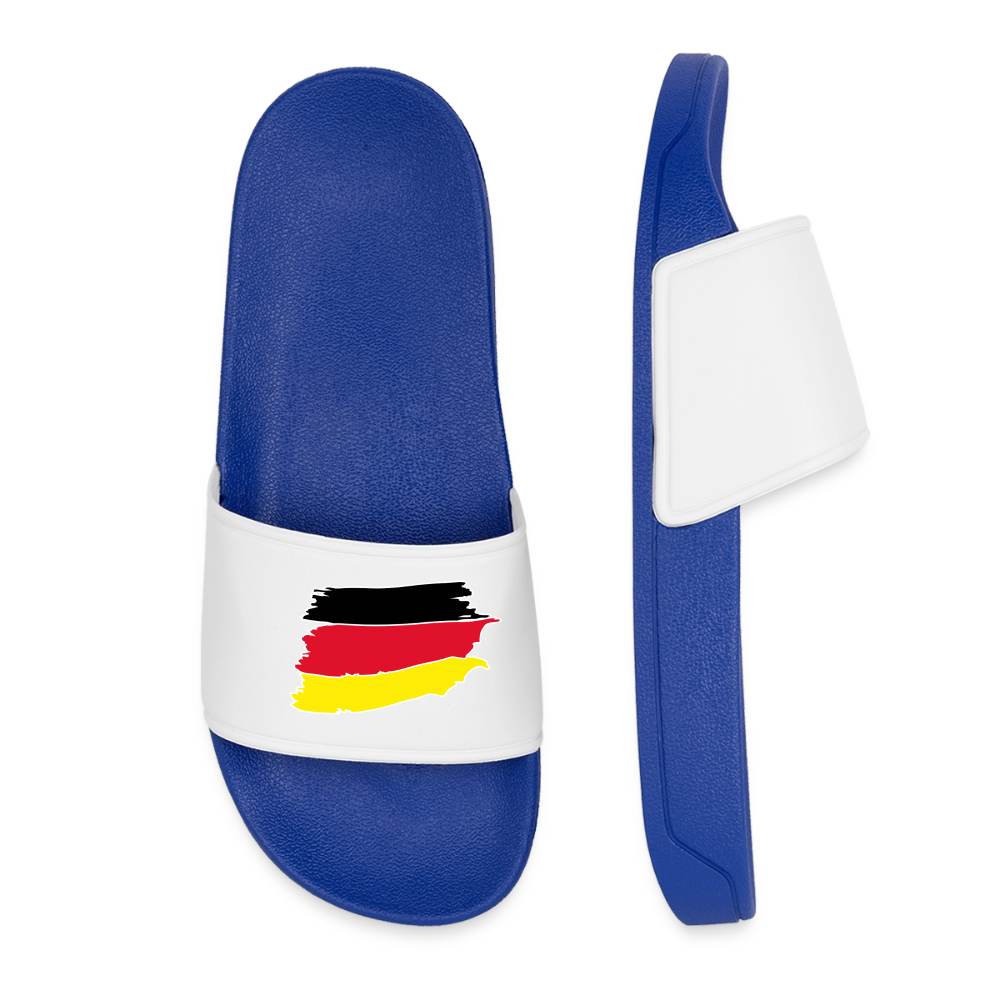 Frauen Badelatschen "Germany" - Königsblau