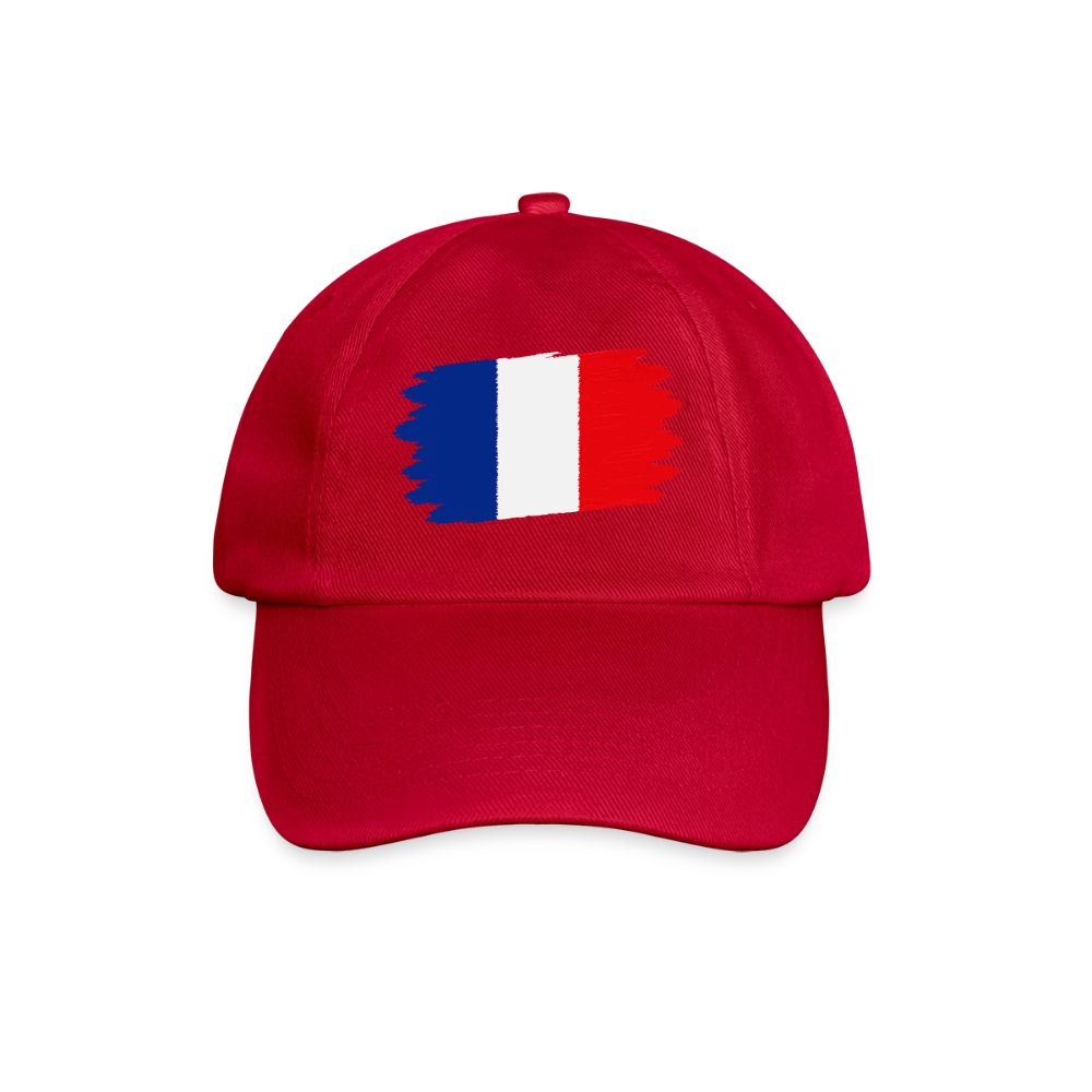 Frankreich Cap - klassisch Rot
