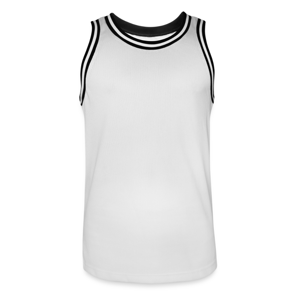 Männer Basketball-Trikot - Weiß/Schwarz