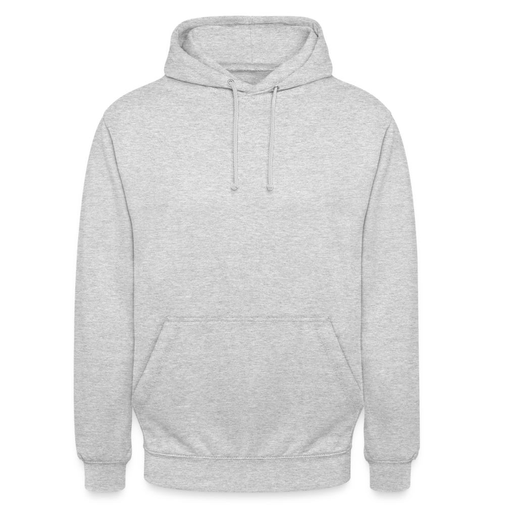 Unisex Hoodie - Hellgrau meliert