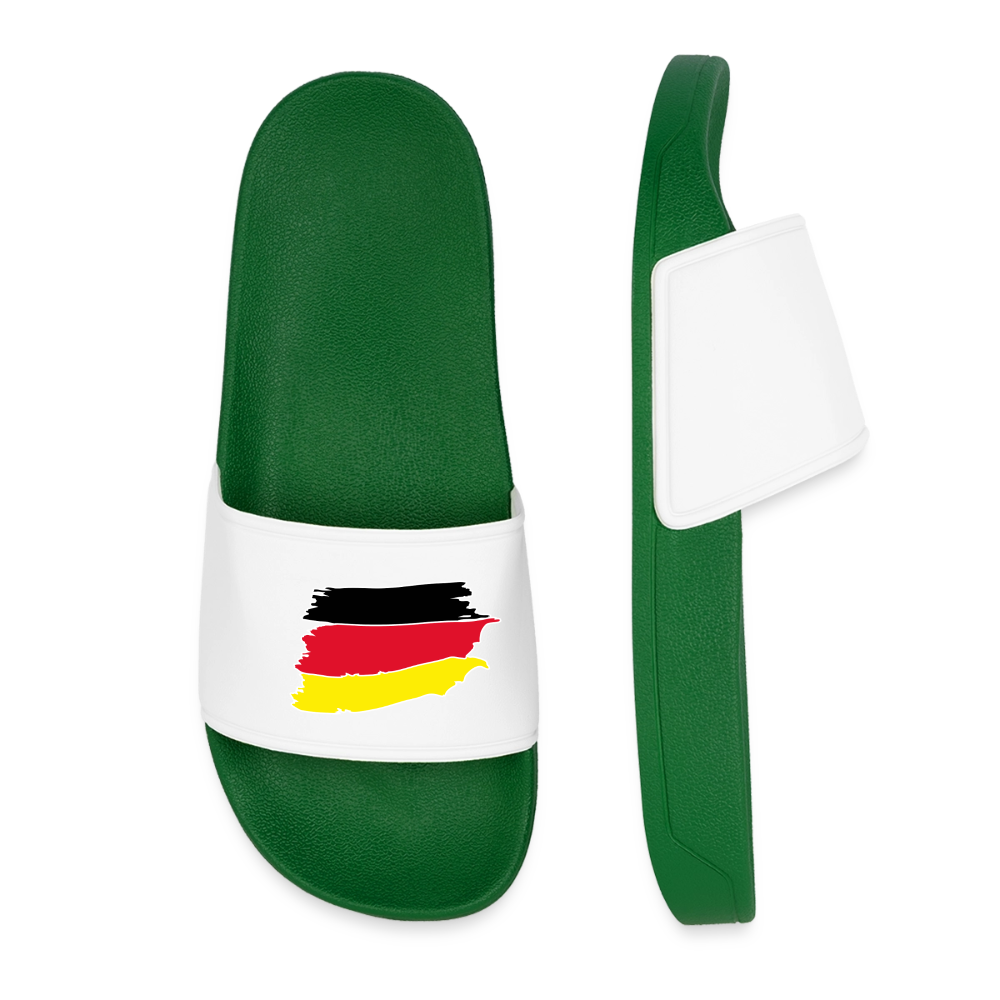Frauen Badelatschen "Germany" - Dunkelgrün