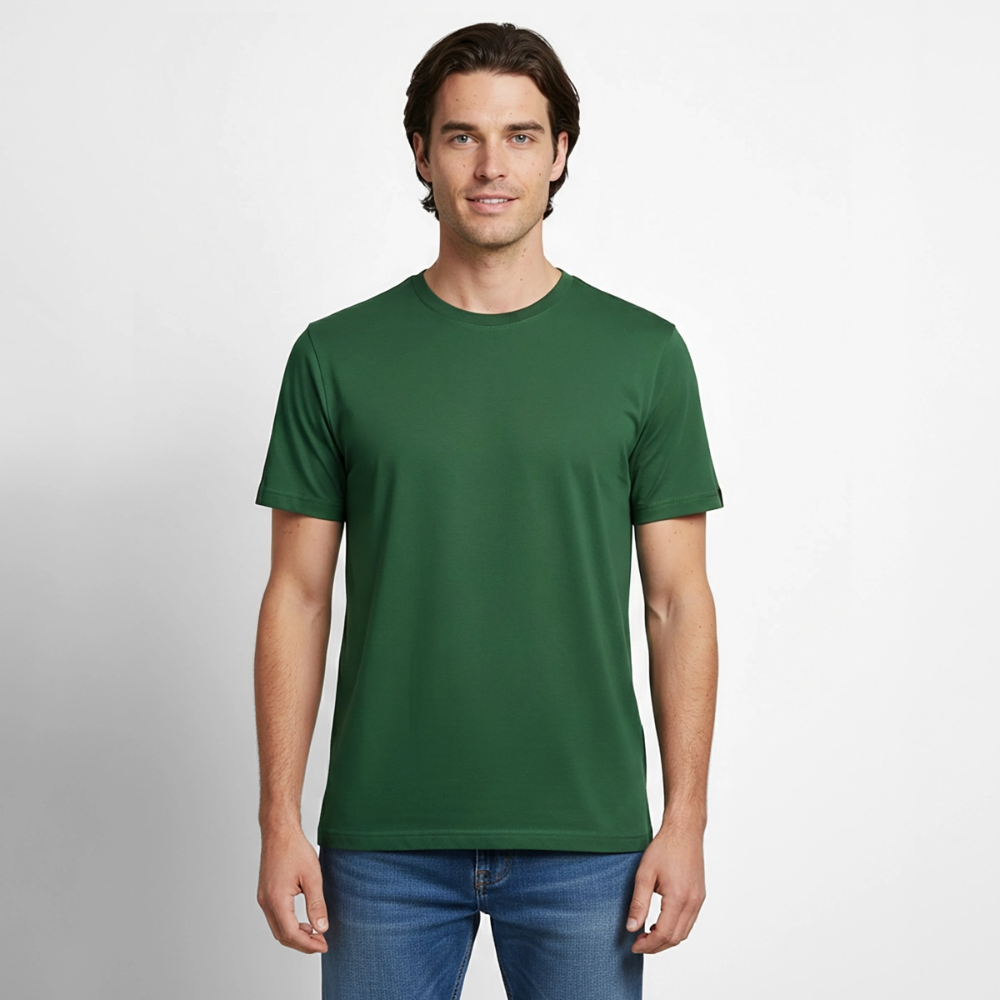 Männer Workwear T-Shirt - Flaschengrün