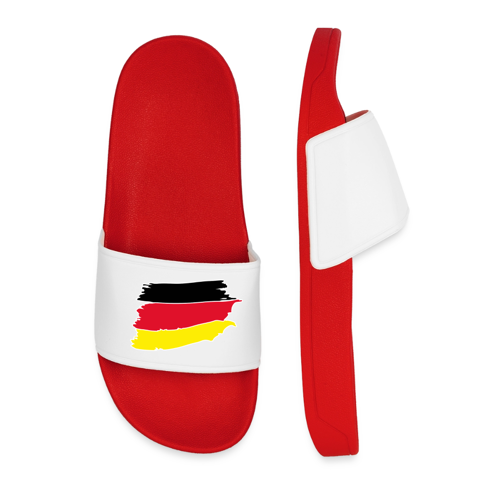 Männer Badelatschen "Germany" - Rot