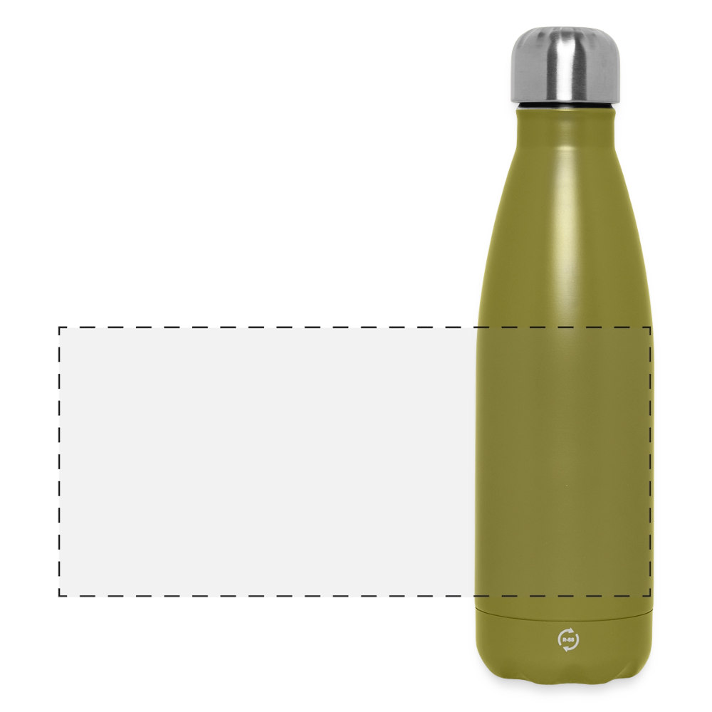 Panorama Isolierflasche 500 ml - Olivgrün 