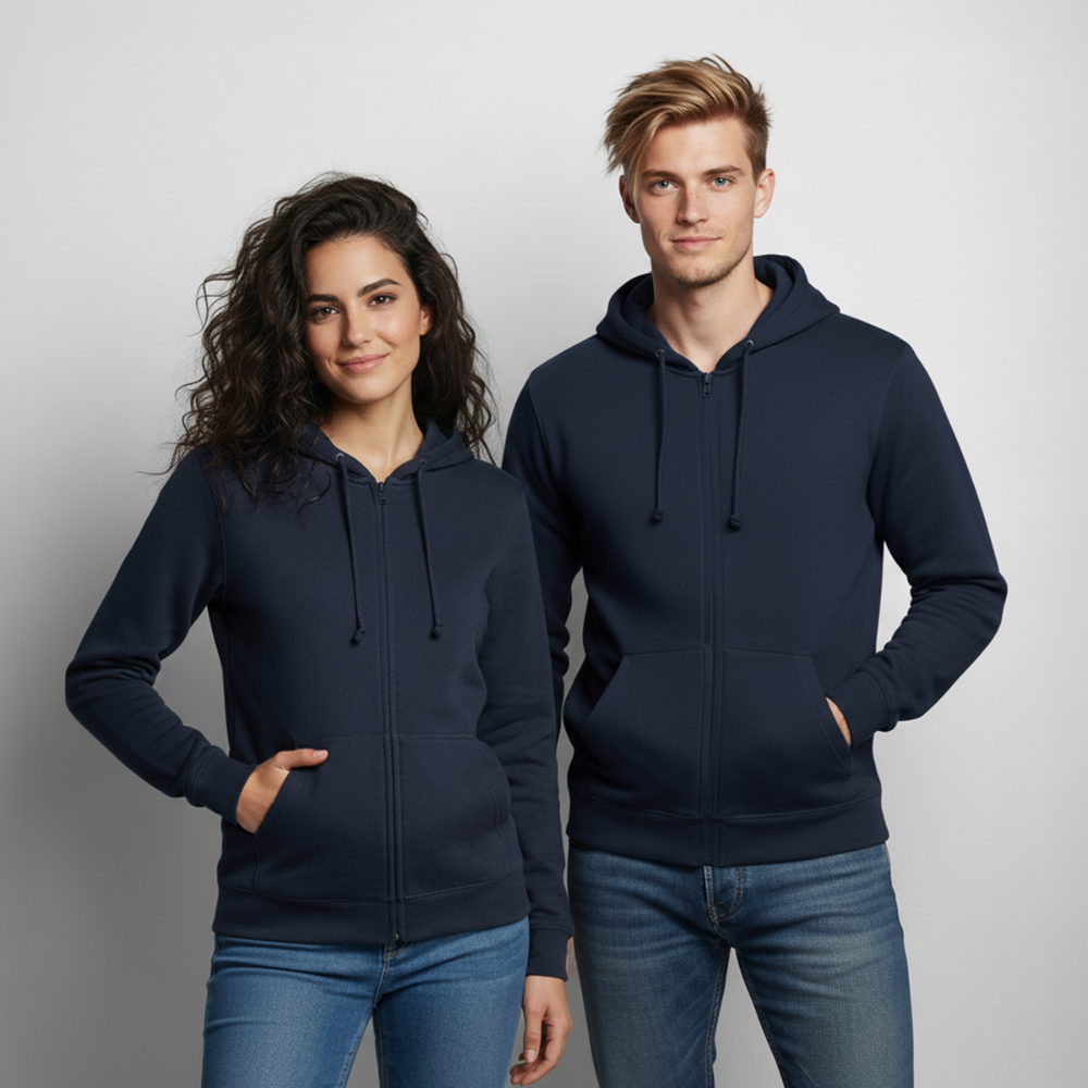 Unisex Kapuzenjacke - Navy