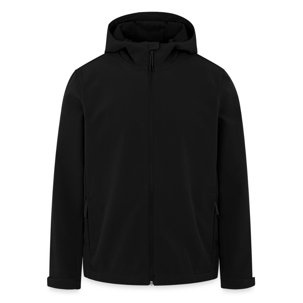 Recycelte Männer Softshell-Jacke von Stanley/Stella - Schwarz