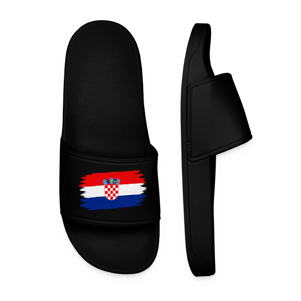 Männer Badelatschen "Croatia" - Schwarz