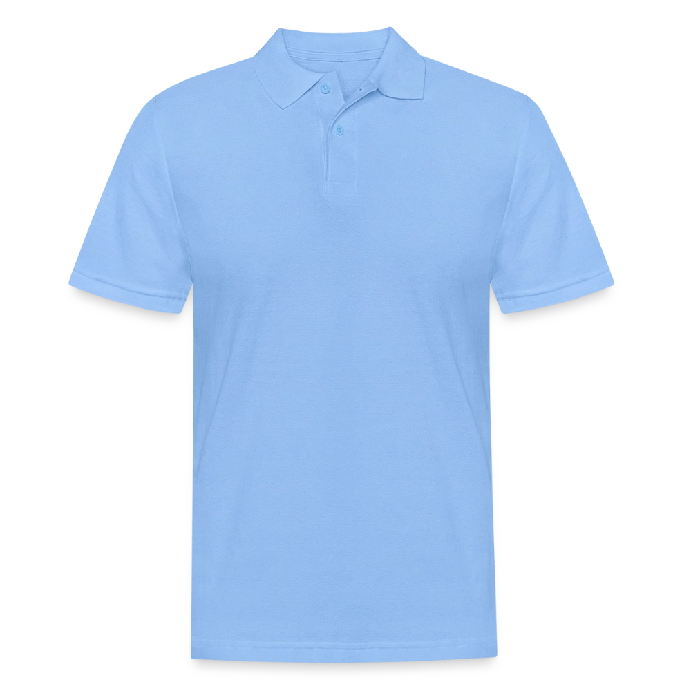 Männer Poloshirt - Himmelblau