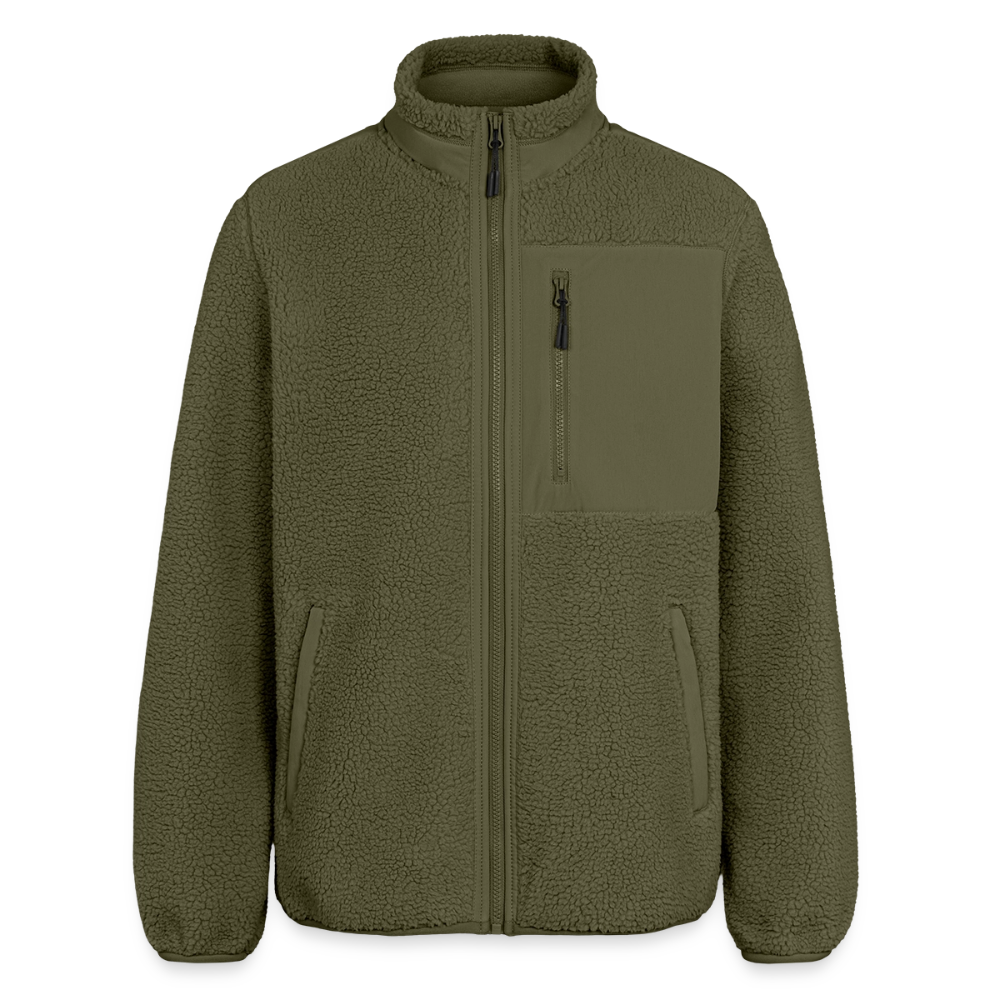 Relaxed Fit Unisex Sherpajacke von Stanley/Stella - Khaki