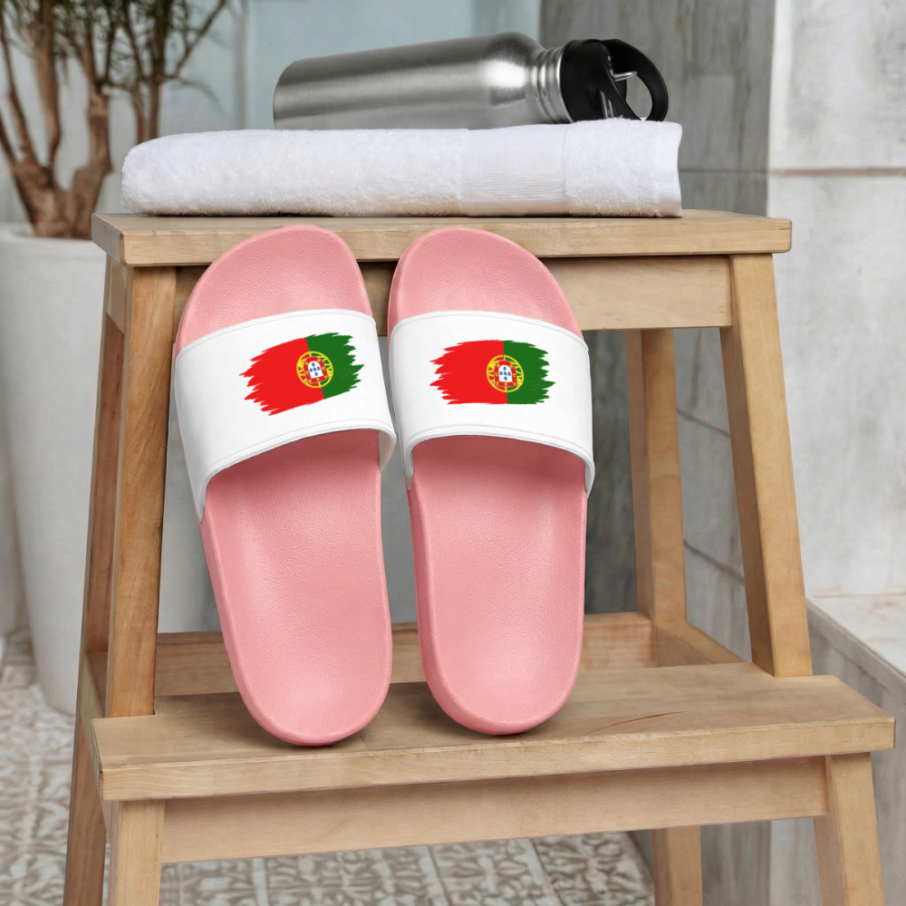 Männer Badelatschen "Portugal" - Hellrosa