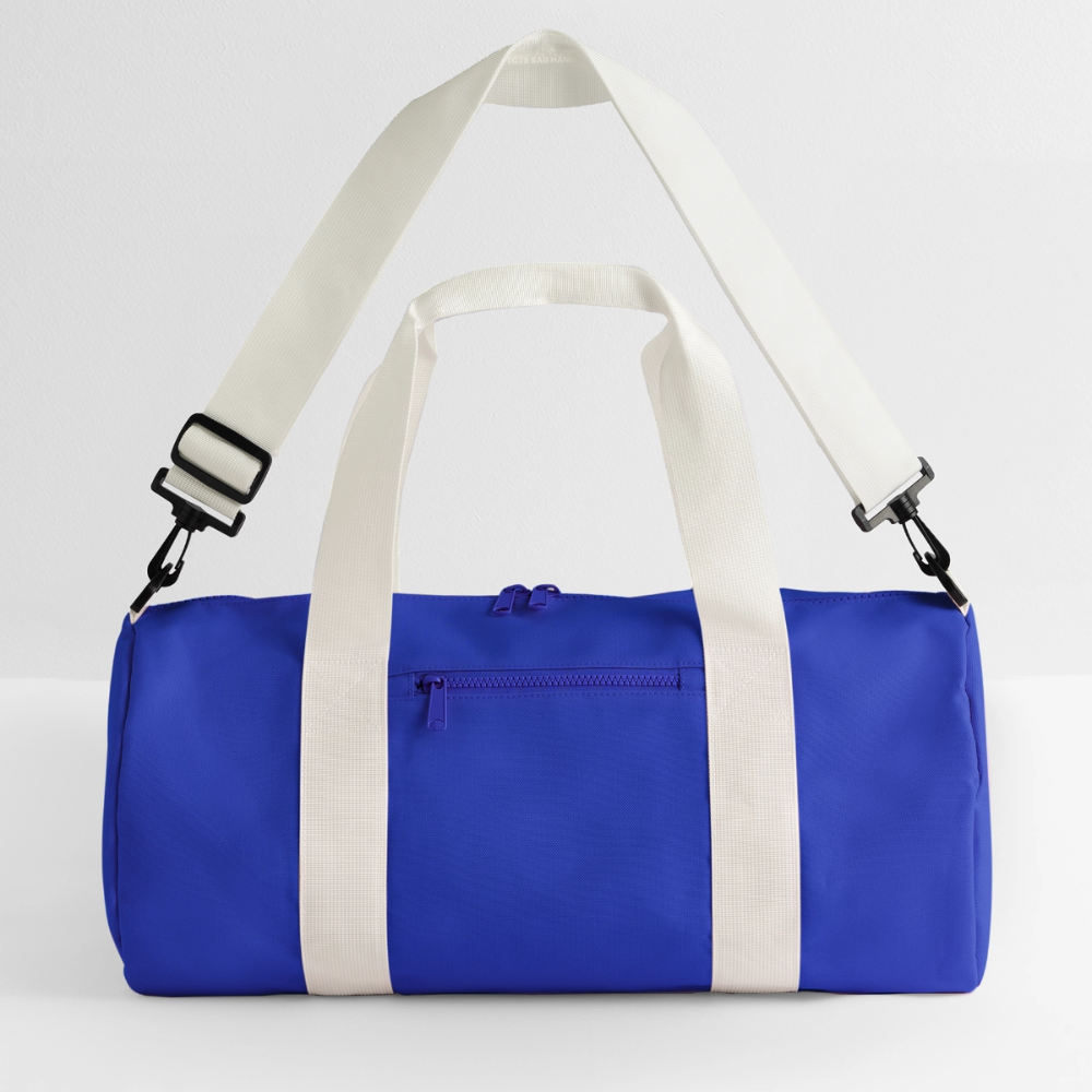 Recycelte Duffel Bag - Leuchtend Königsblau/Offwhite