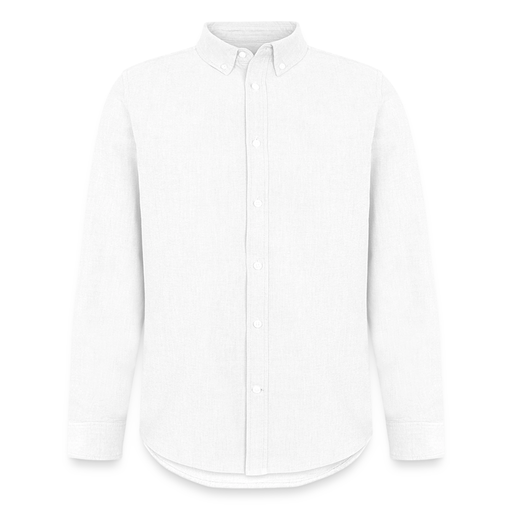 Männer Oxford Hemd von Stanley/Stella - Weiß